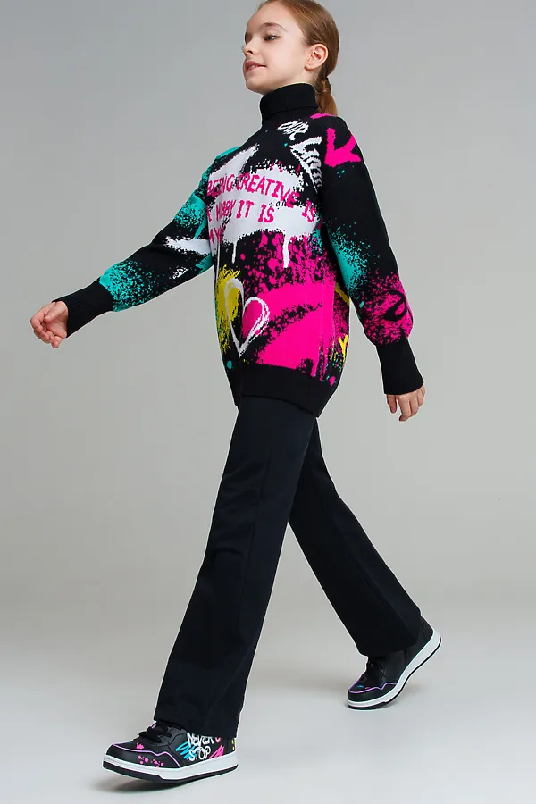 Брюки PLAYTODAY, черный - фото 2