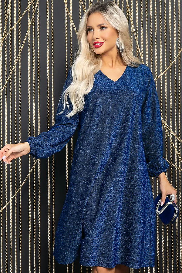 Платье LADY TAIGA, синее - фото 2