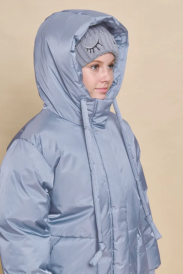 Пальто для девочек PELICAN, лед - фото 2