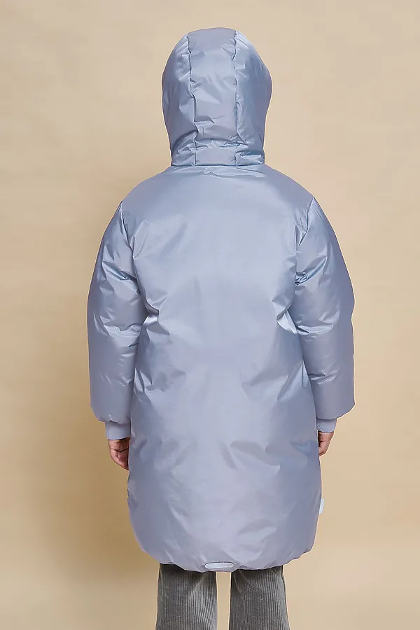 Пальто для девочек PELICAN, лед - фото 2