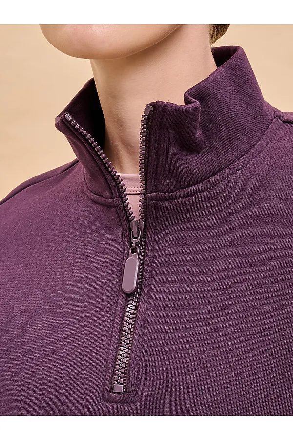 Толстовка женская PELICAN, сливовый - фото 2