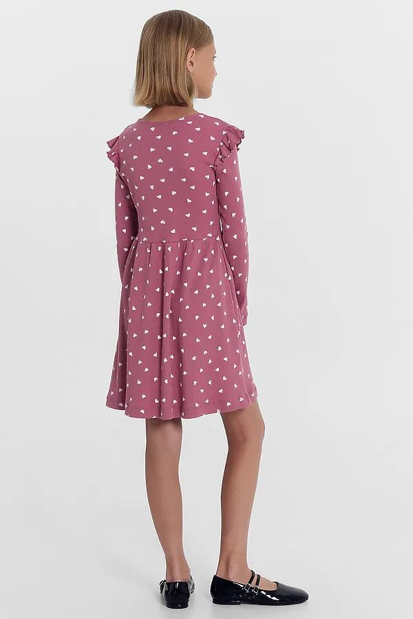 Платье MARK FORMELLE, белые сердечки - фото 2