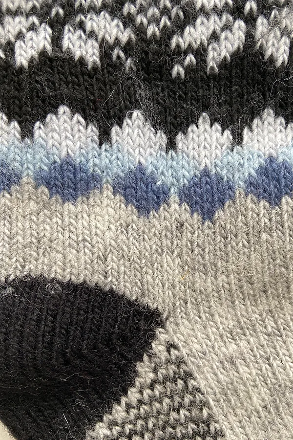 Носки шерстяные шерстяные мужские Снегопад НАТАЛИ, серый - фото 2