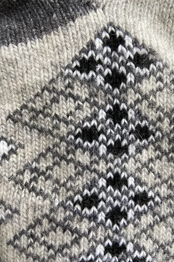 Носки шерстяные шерстяные мужские Волк НАТАЛИ, серый - фото 2