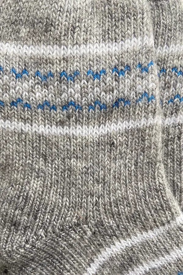 Носки шерстяные шерстяные женские Метелица НАТАЛИ, серый - фото 2