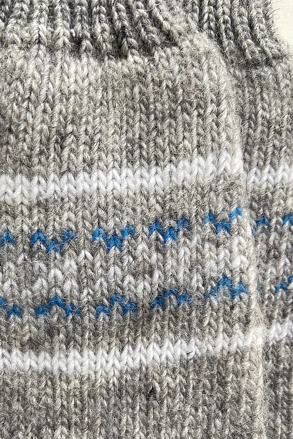 Носки шерстяные шерстяные женские Метелица НАТАЛИ, серый - фото 2