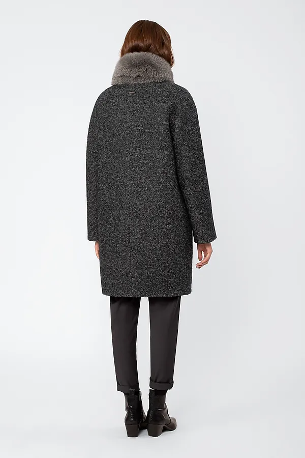 Пальто POMPA, темно-серый - фото 2