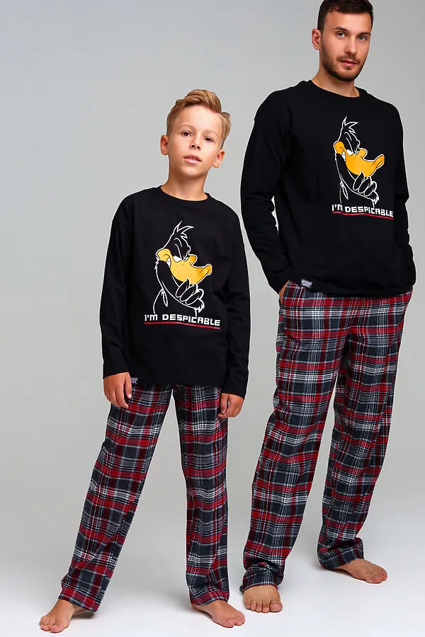 Пижама PLAYTODAY, черный,красный,белый - фото 2