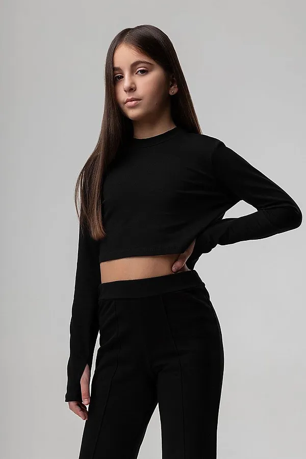 Лонгслив BODO, черный - фото 2