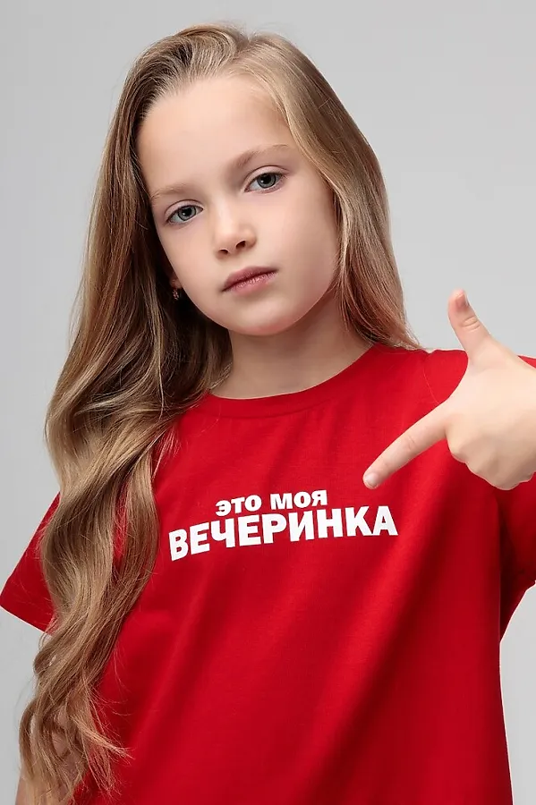 Футболка BODO-S, красный (белый) - фото 2