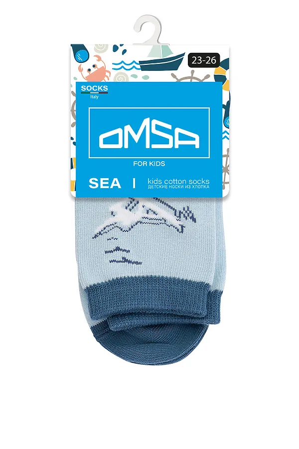 Носки OMSA, blu сhiaro (голубой) - фото 2