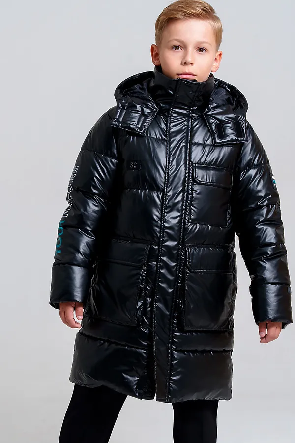 Пальто PLAYTODAY, черный - фото 2