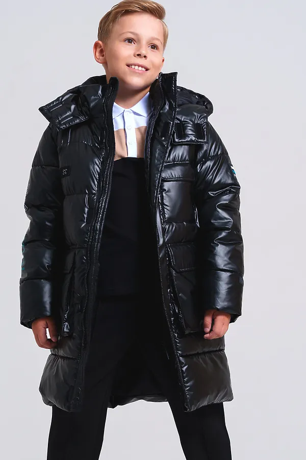 Пальто PLAYTODAY, черный - фото 2