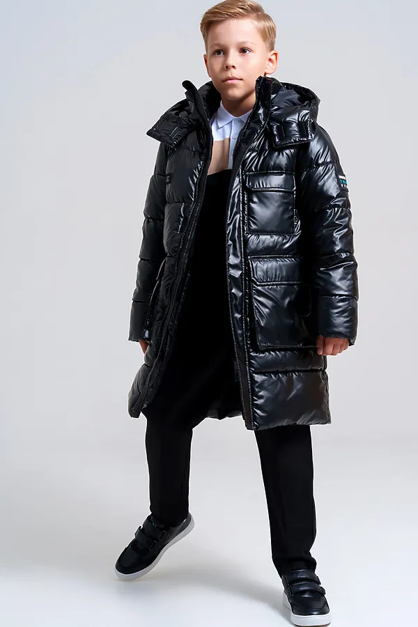 Пальто PLAYTODAY, черный - фото 2
