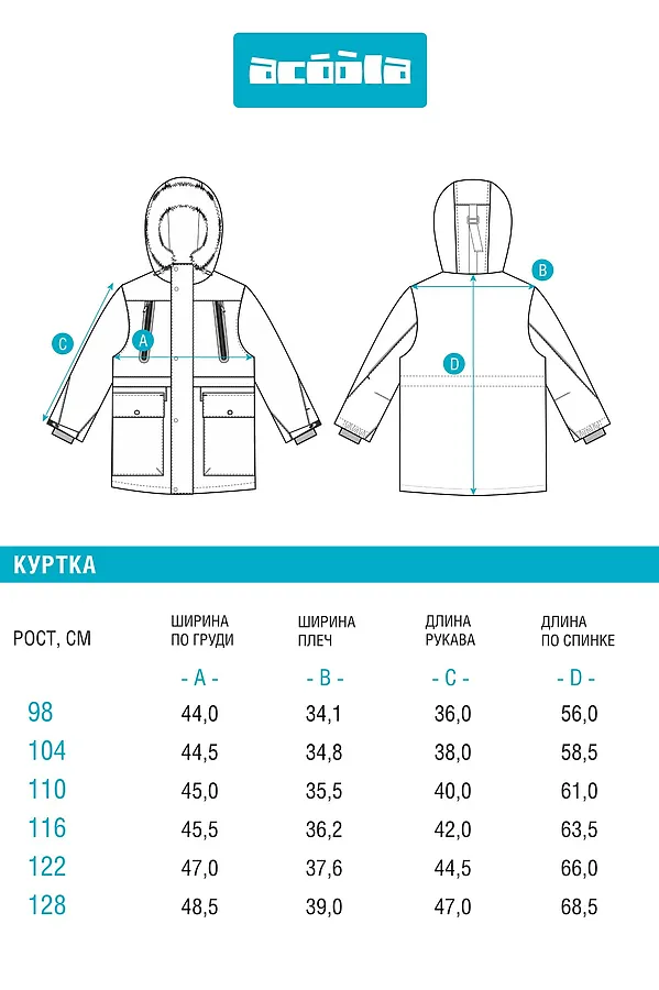 Куртка ACOOLA, темно-синий - фото 2