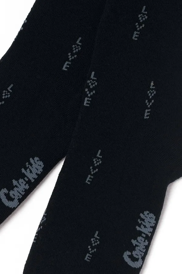 Conte-kids Колготки SOF-TIKI (махровые внутри) с рисунками CONTE KIDS, темно-синий - фото 2