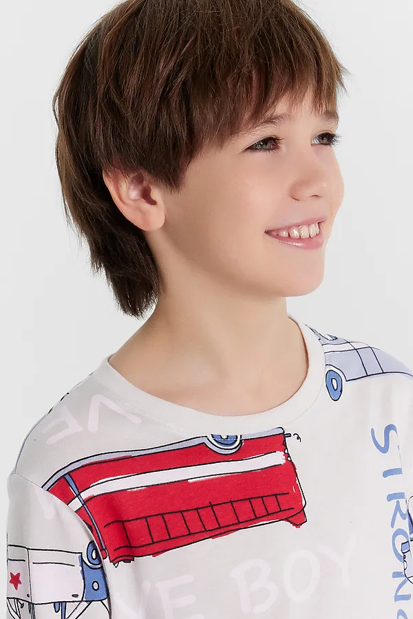 Комплект MARK FORMELLE, машинки на сером - фото 2