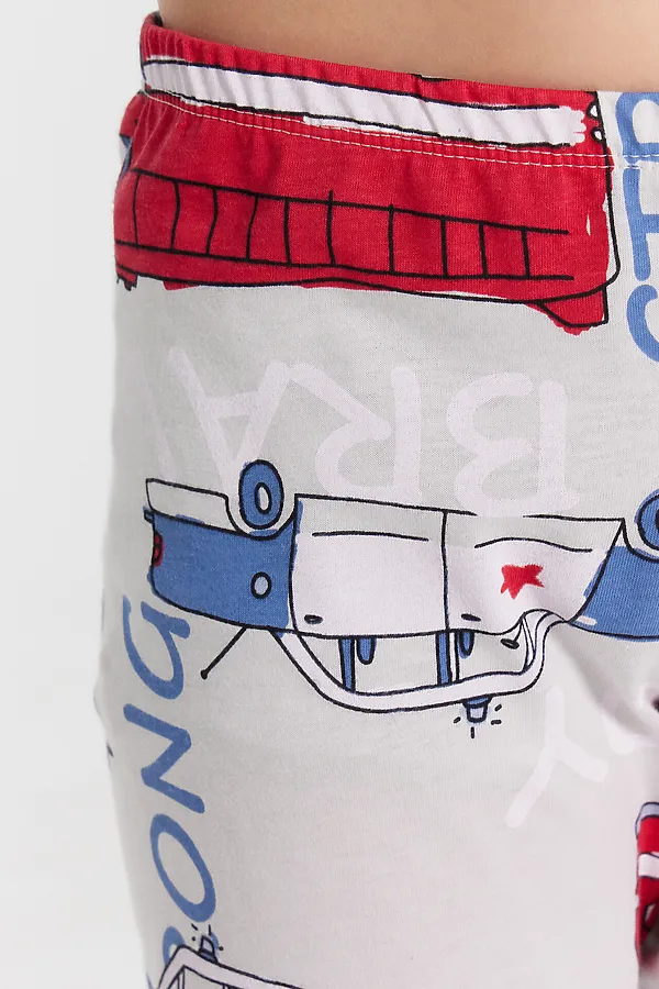 Комплект MARK FORMELLE, машинки на сером - фото 2