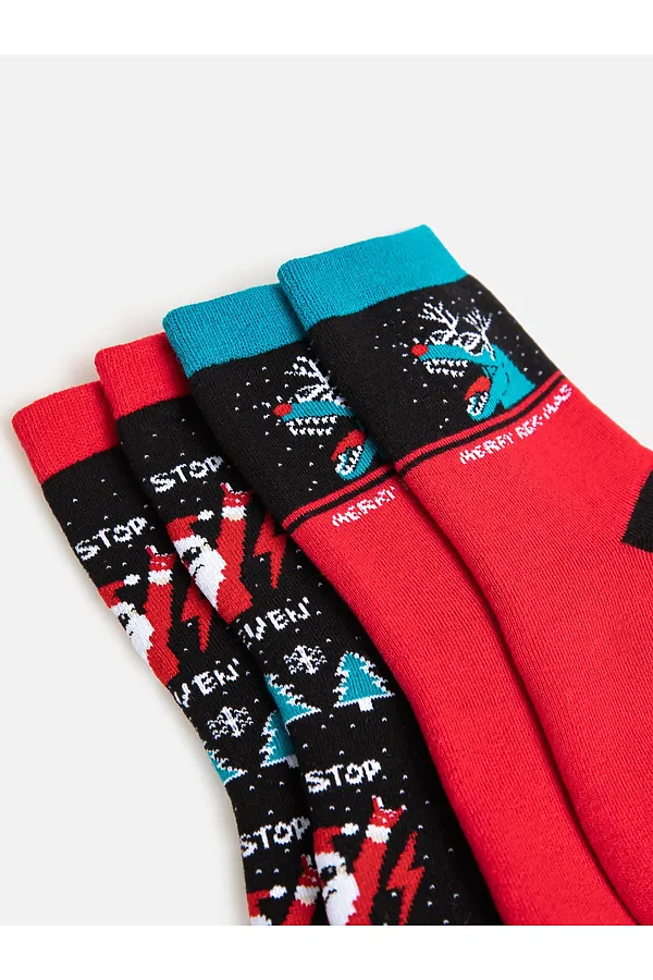 Носки, 2 п. ACOOLA, цвет в ассортименте - фото 2