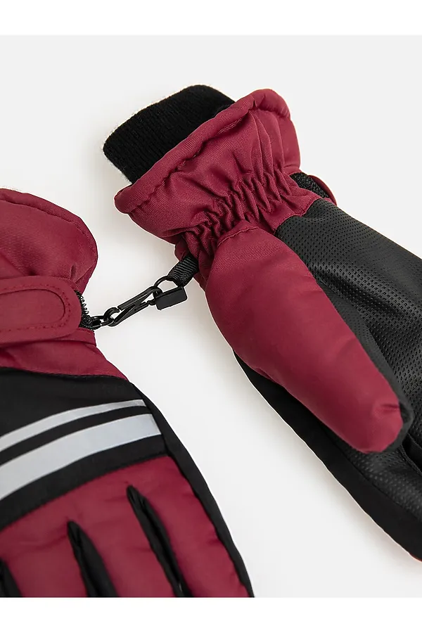 Перчатки ACOOLA, бордовый - фото 2