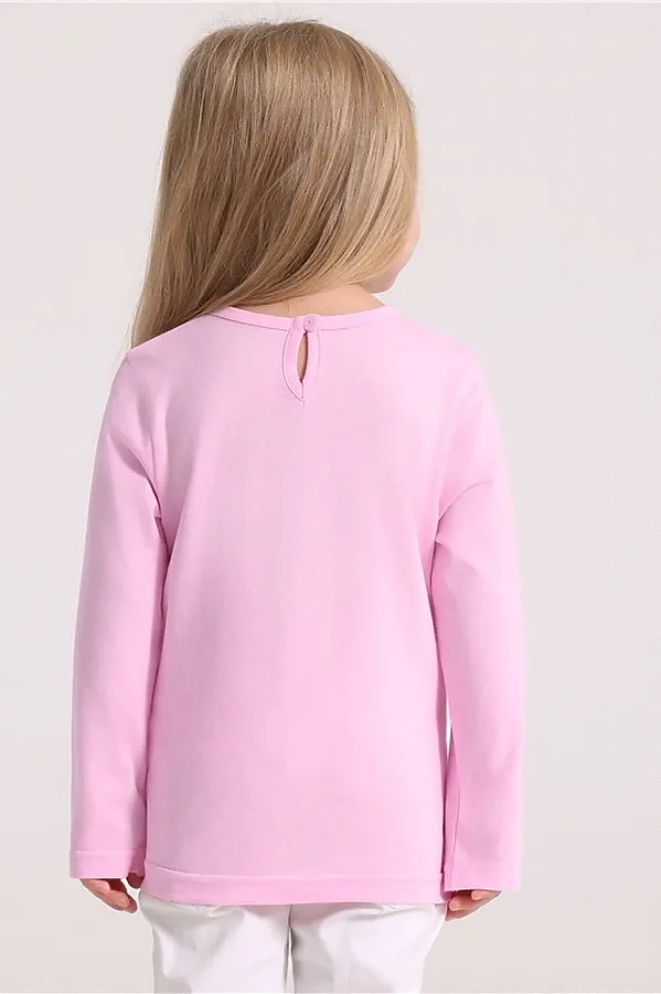 Лонгслив  АПРЕЛЬ, светло-розовый14 - фото 2