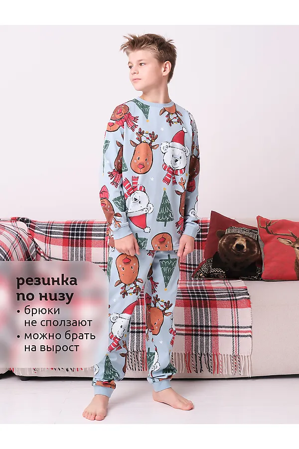Пижама PELICAN, лед - фото 2