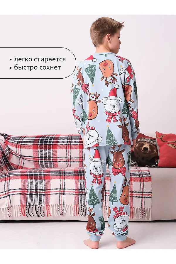 Пижама PELICAN, лед - фото 2