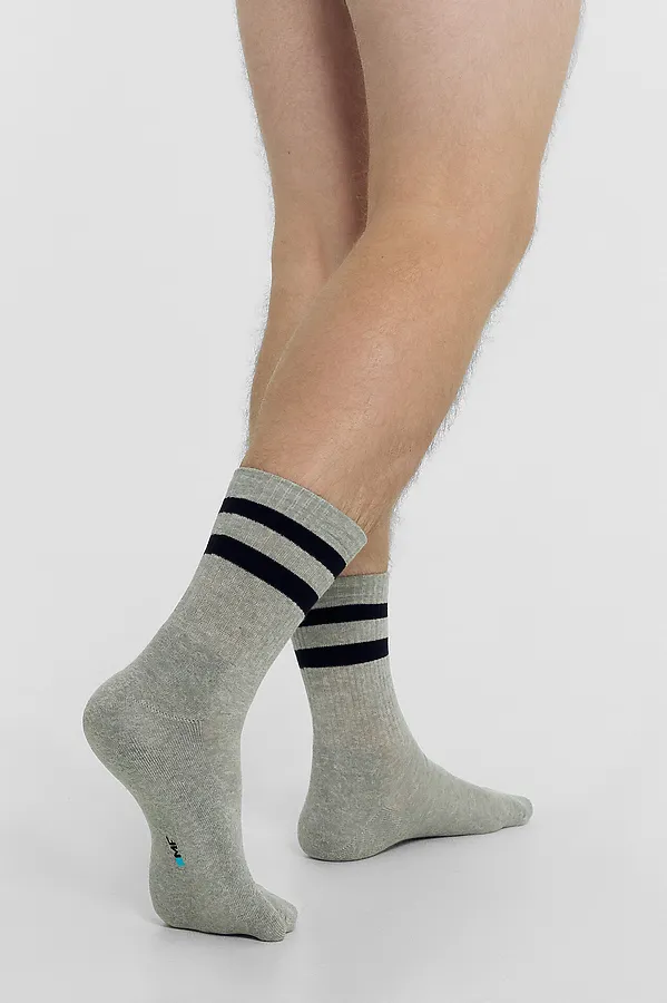 Носки MARK FORMELLE, серый меланж - фото 2