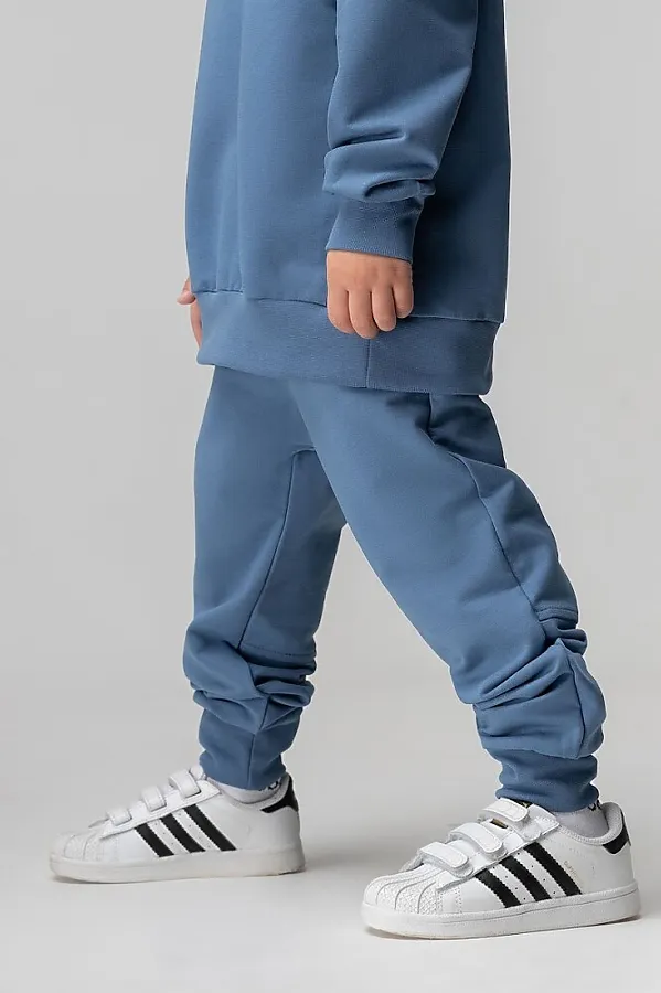 Костюм (Джемпер+Брюки) BODO, пыльный голубой - фото 2