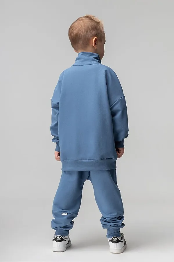 Костюм (Джемпер+Брюки) BODO, пыльный голубой - фото 2