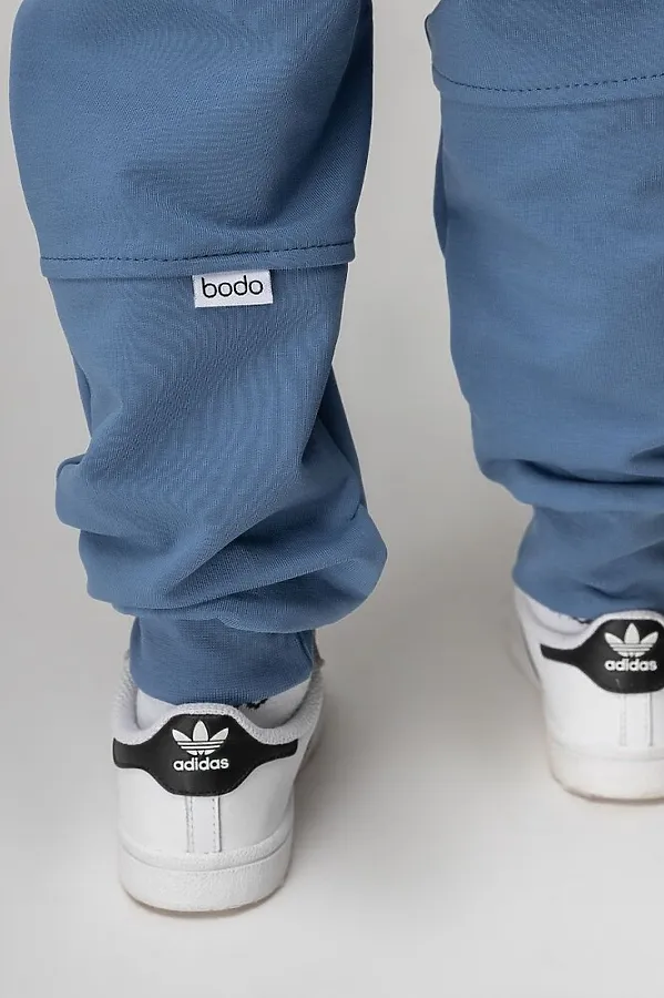 Костюм (Джемпер+Брюки) BODO, пыльный голубой - фото 2