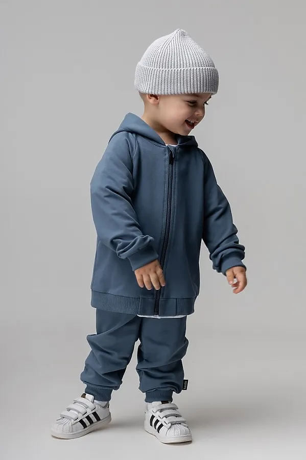 Костюм (Толстовка+Брюки) BODO, индиго - фото 2