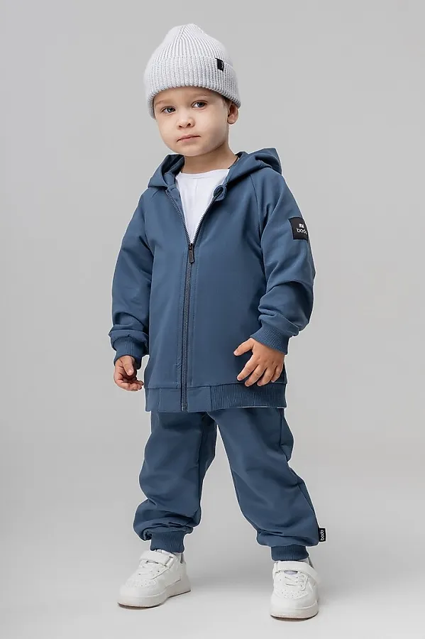 Костюм (Толстовка+Брюки) BODO, индиго - фото 2