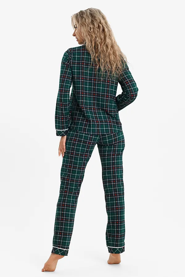 Пижама с брюками 46538 НАТАЛИ, зеленый - фото 2