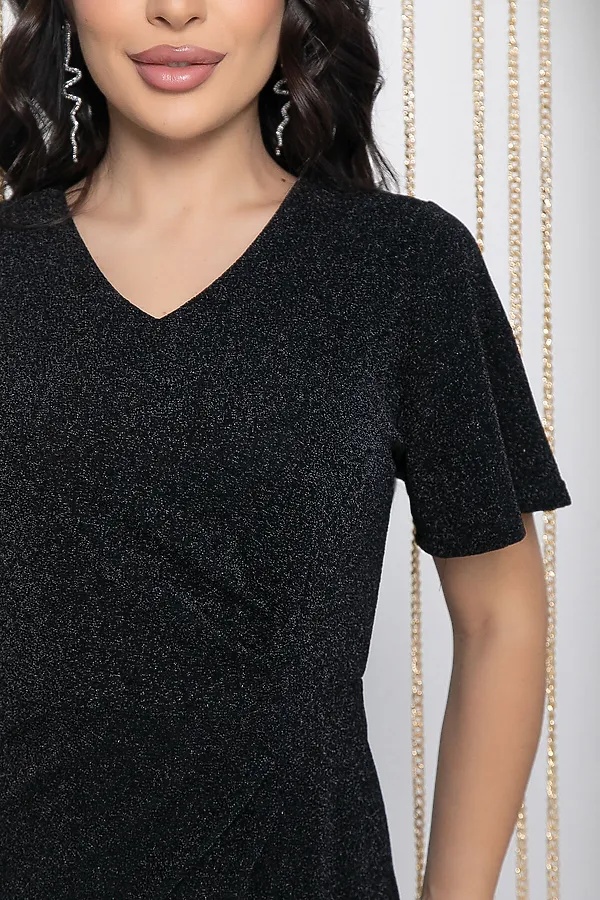 Платье LADY TAIGA, черное - фото 2