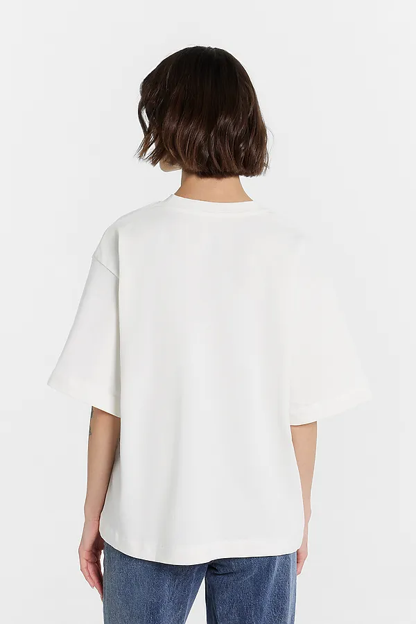 Футболка MARK FORMELLE, св.молочный +печать1 - фото 2