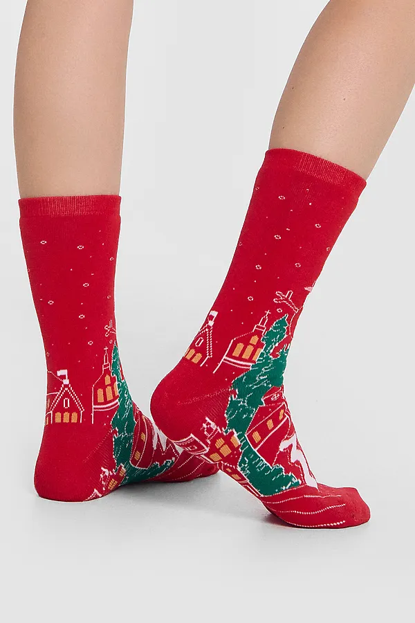 Носки MARK FORMELLE, я.красный - фото 2