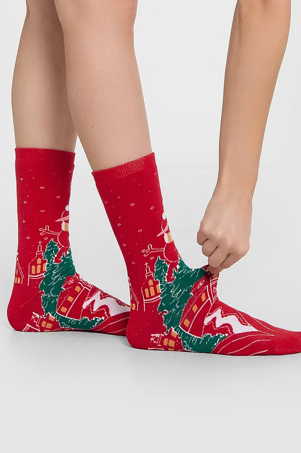 Носки MARK FORMELLE, я.красный - фото 2