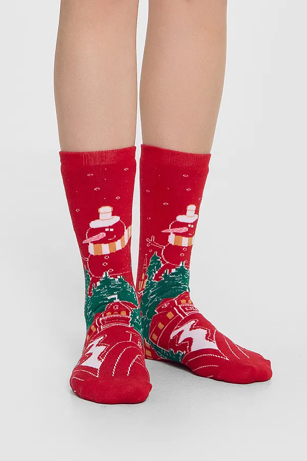 Носки MARK FORMELLE, я.красный - фото 2