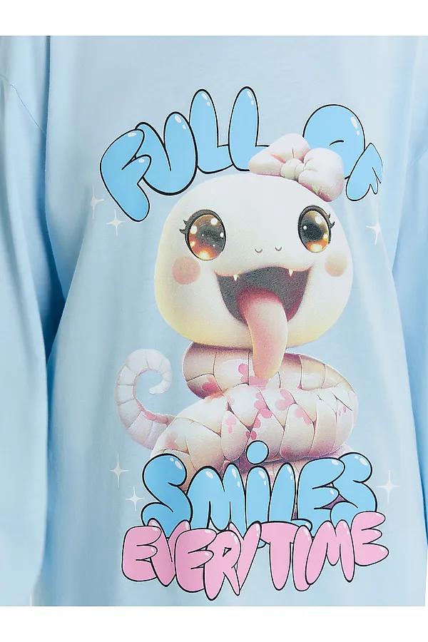 Сорочка MARK FORMELLE, насыщенный голубой +печать - фото 2