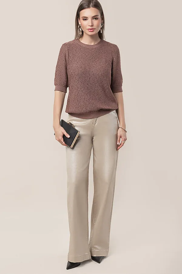 Джемпер VILATTE, кофейный - фото 2