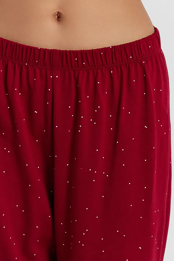 Комплект (Рубашка+Брюки) MARK FORMELLE, белый горошек на т.красном - фото 2