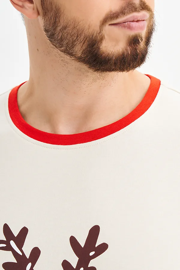 Пижама KOGANKIDS, бежевый, красный, комбинированный - фото 2