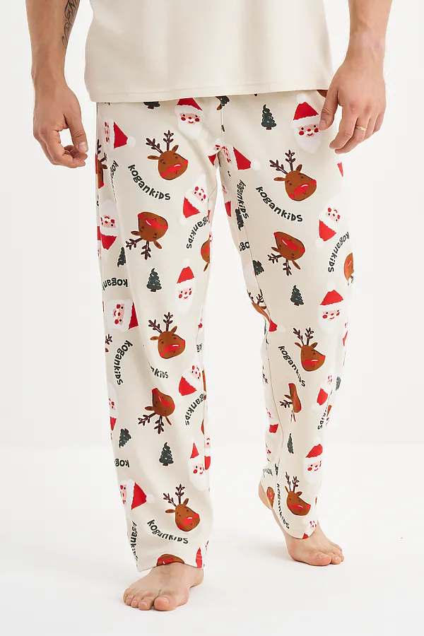 Пижама KOGANKIDS, бежевый, красный, комбинированный - фото 2