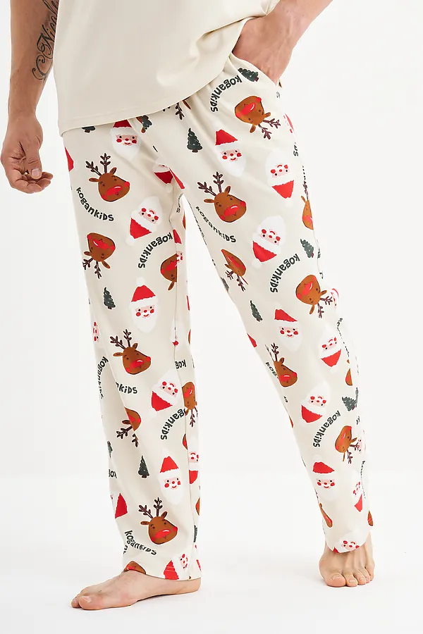 Пижама KOGANKIDS, бежевый, красный, комбинированный - фото 2