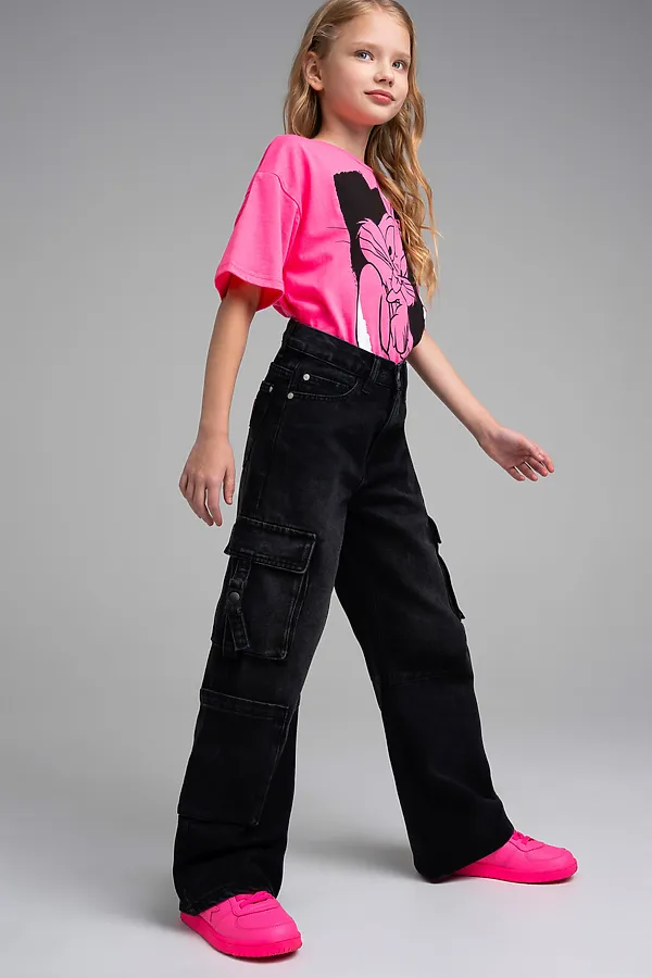 Джинсы PLAYTODAY, черный - фото 2