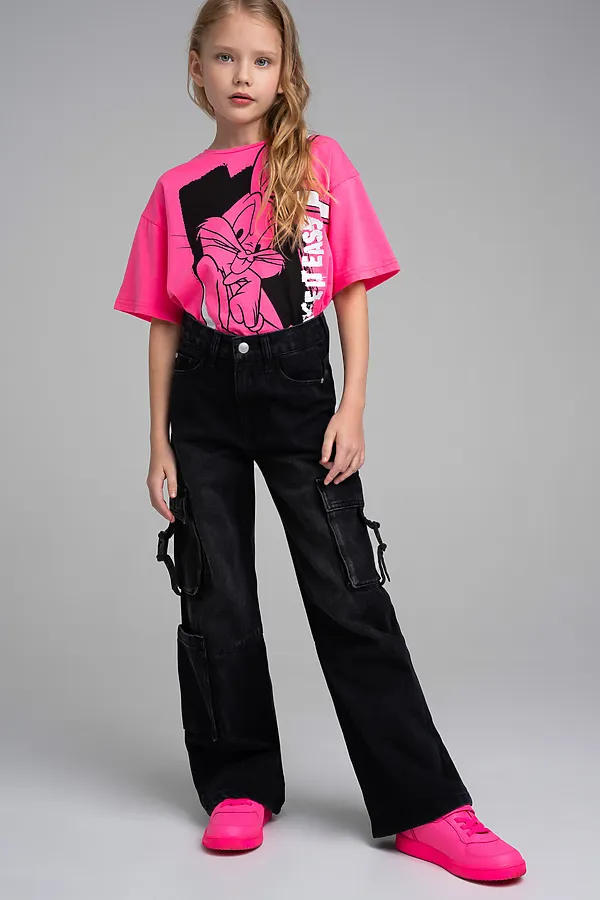 Джинсы PLAYTODAY, черный - фото 2