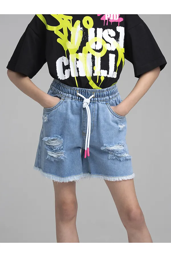 Шорты PLAYTODAY, голубой - фото 2