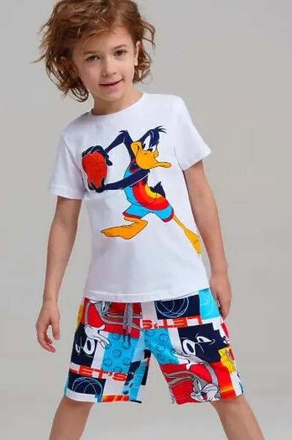 Костюм (Футболка+Шорты) PLAYTODAY, разноцветный - фото 2