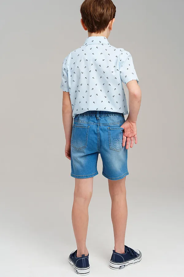 Шорты PLAYTODAY, голубой - фото 2